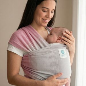 Fular de sarga tejida beige